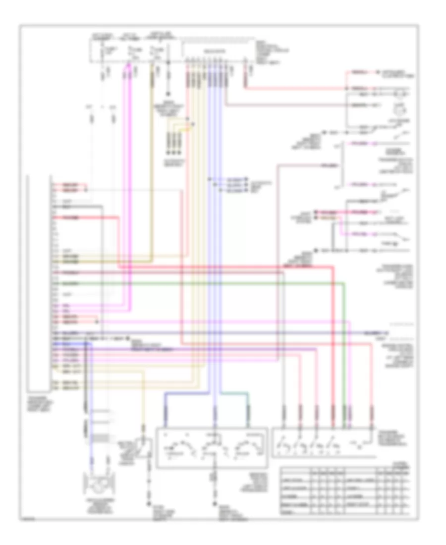 4WD Wiring Diagram for Land Rover Range Rover HSE 2001