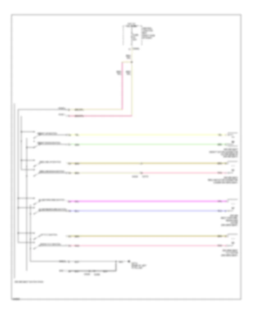 Driver Power Seat Wiring Diagram for Land Rover Range Rover Sport Supercharged 2013