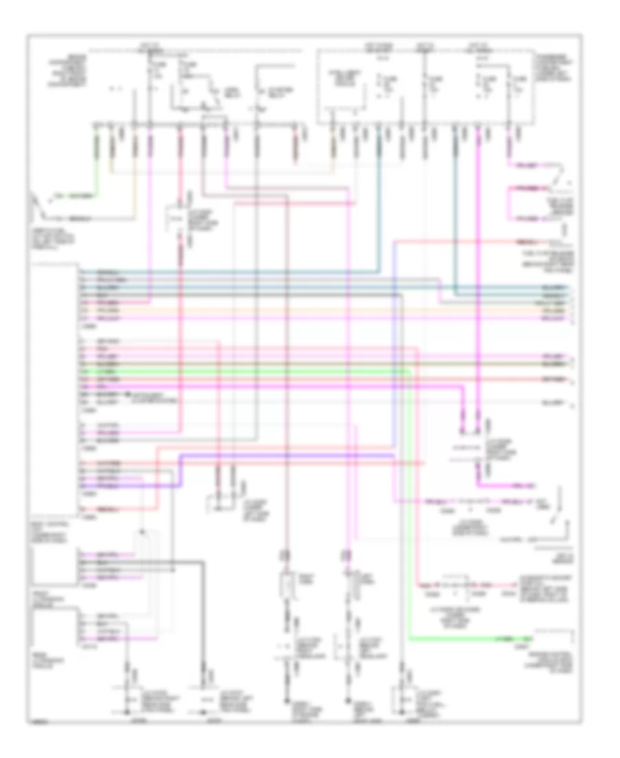 Anti theft Wiring Diagram 1 of 2 for Land Rover Discovery Series II SD 2002
