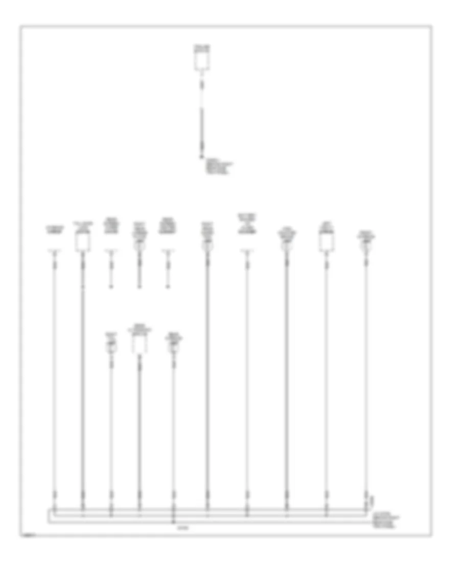 Ground Distribution Wiring Diagram (5 of 5) for Land Rover Discovery Series II SD 2002