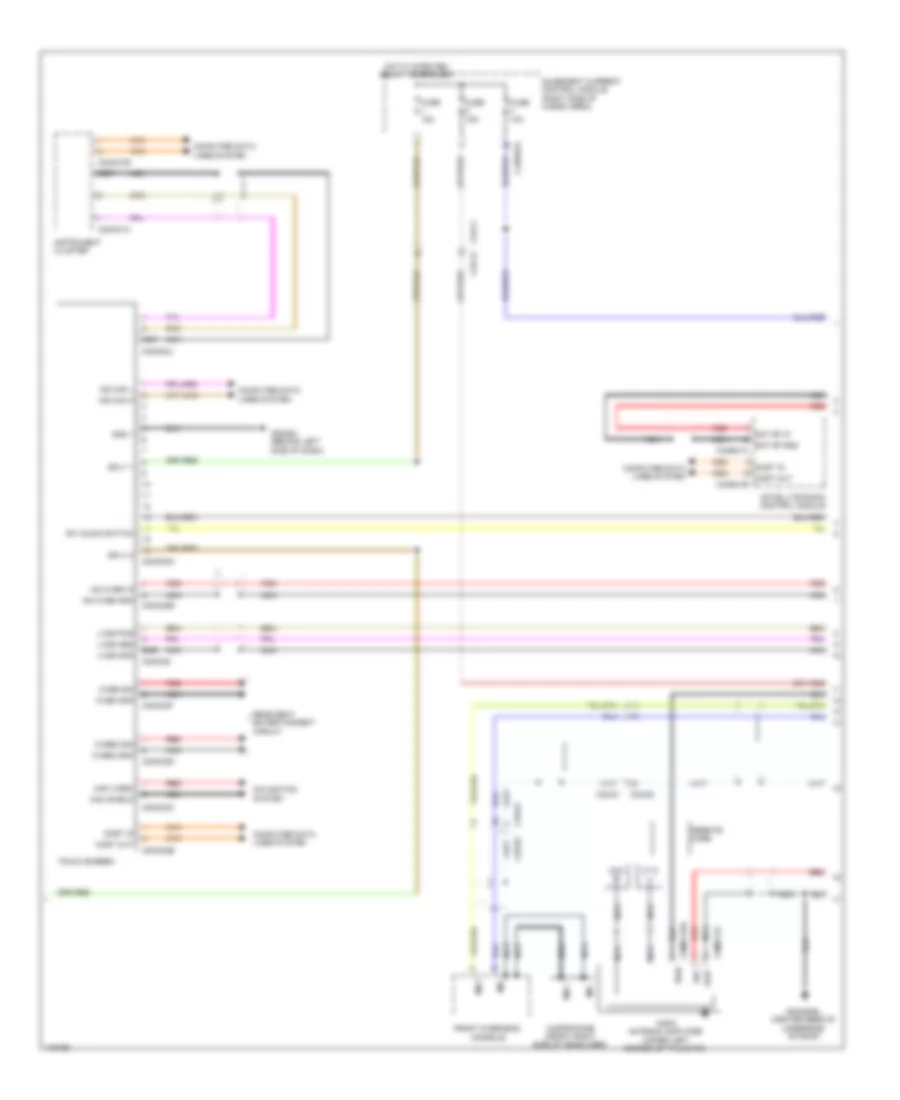 Premium Radio Wiring Diagram, 29-Speaker System (6 of 7) for Land Rover Range Rover Supercharged 2013