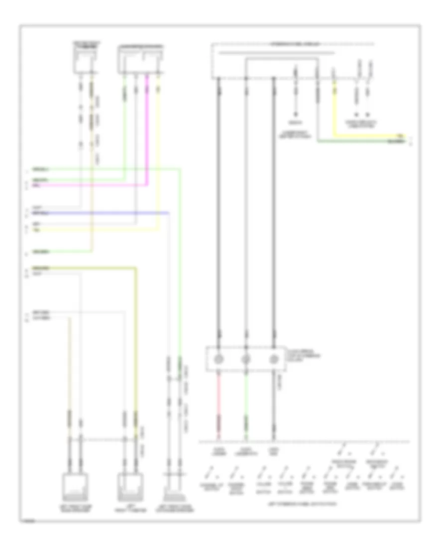 Premium Radio Wiring Diagram, 19-Speaker System (3 of 5) for Land Rover Range Rover Supercharged 2013