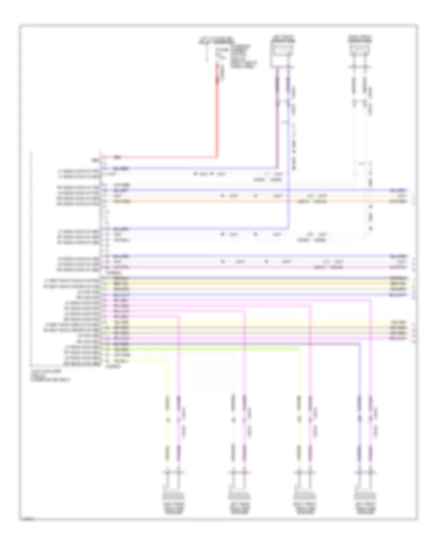 Premium Radio Wiring Diagram, 29-Speaker System (1 of 7) for Land Rover Range Rover Supercharged 2013