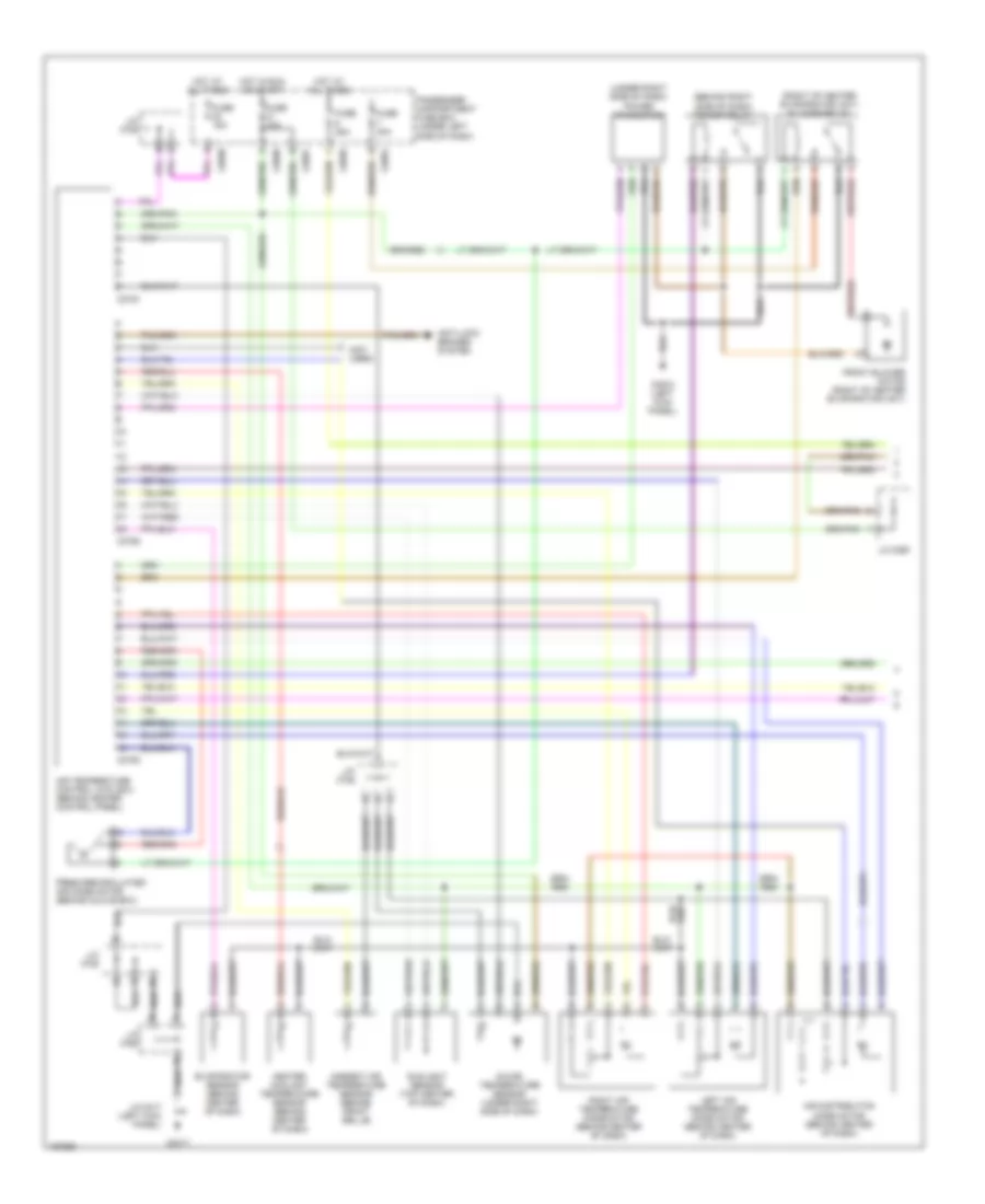 Automatic A C Wiring Diagram 1 of 2 for Land Rover Discovery Series II SE 2002