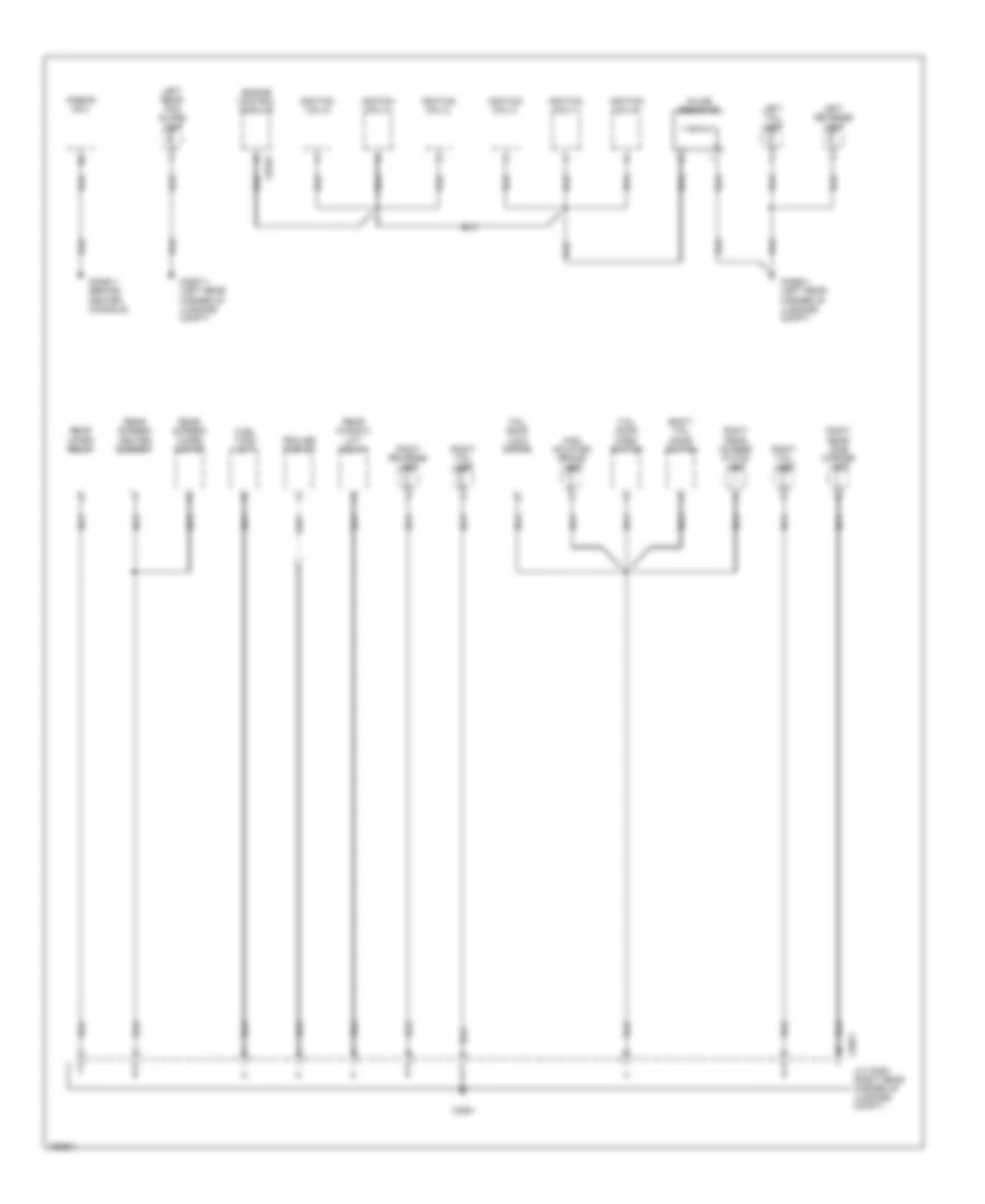 Ground Distribution Wiring Diagram (3 of 3) for Land Rover Freelander HSE 2002