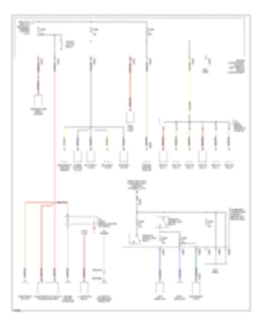 Power Distribution Wiring Diagram (2 of 5) for Land Rover Freelander HSE 2002