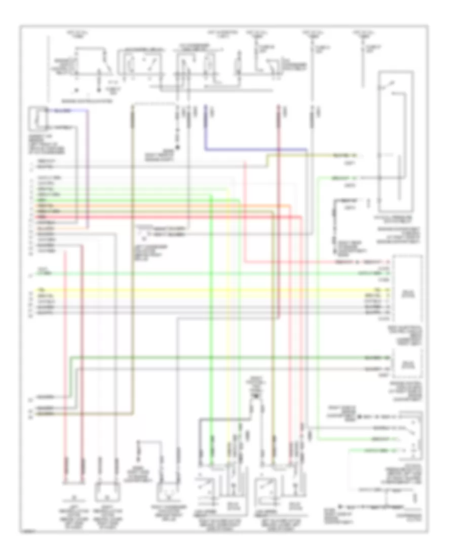 Automatic AC Wiring Diagram (2 of 2) for Land Rover Range Rover HSE 2002