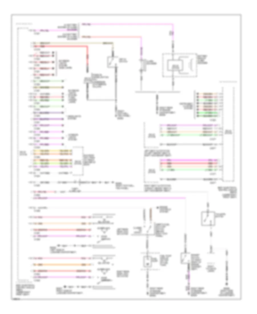 Anti theft Wiring Diagram 2 of 2 for Land Rover Range Rover HSE 2002