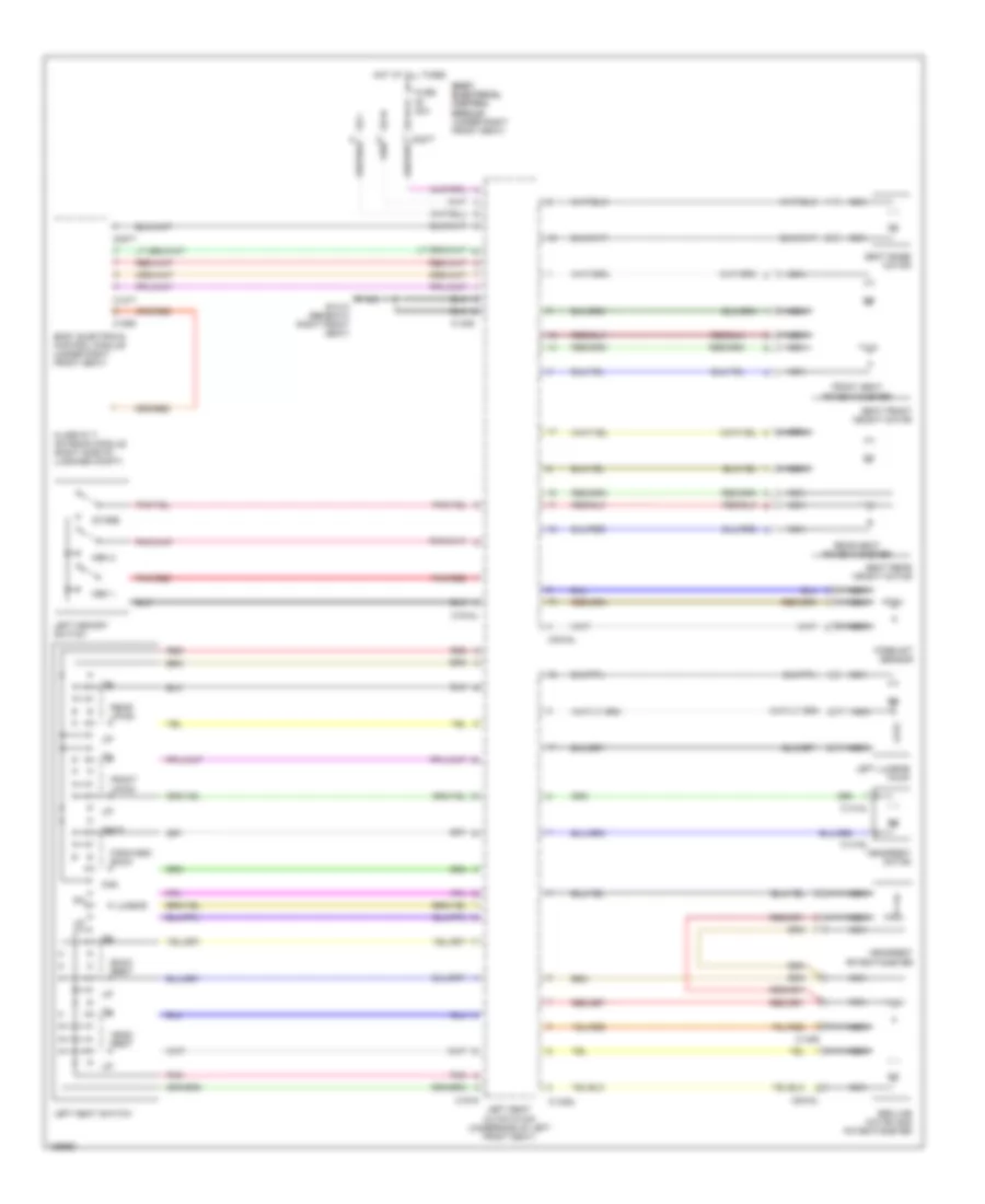 Memory Seat Wiring Diagram (1 of 2) for Land Rover Range Rover HSE 2002