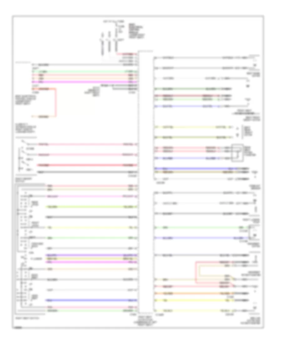 Memory Seat Wiring Diagram (2 of 2) for Land Rover Range Rover HSE 2002