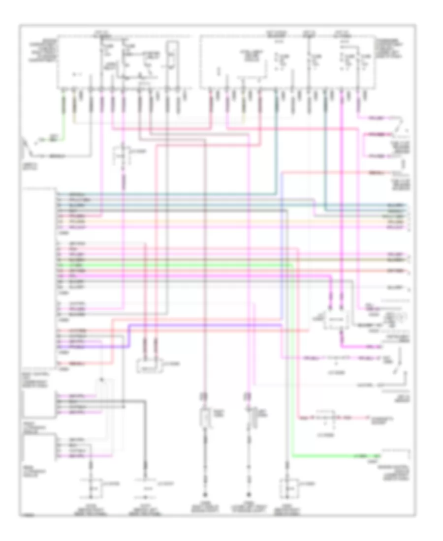 Anti theft Wiring Diagram 1 of 2 for Land Rover Discovery HSE 2003