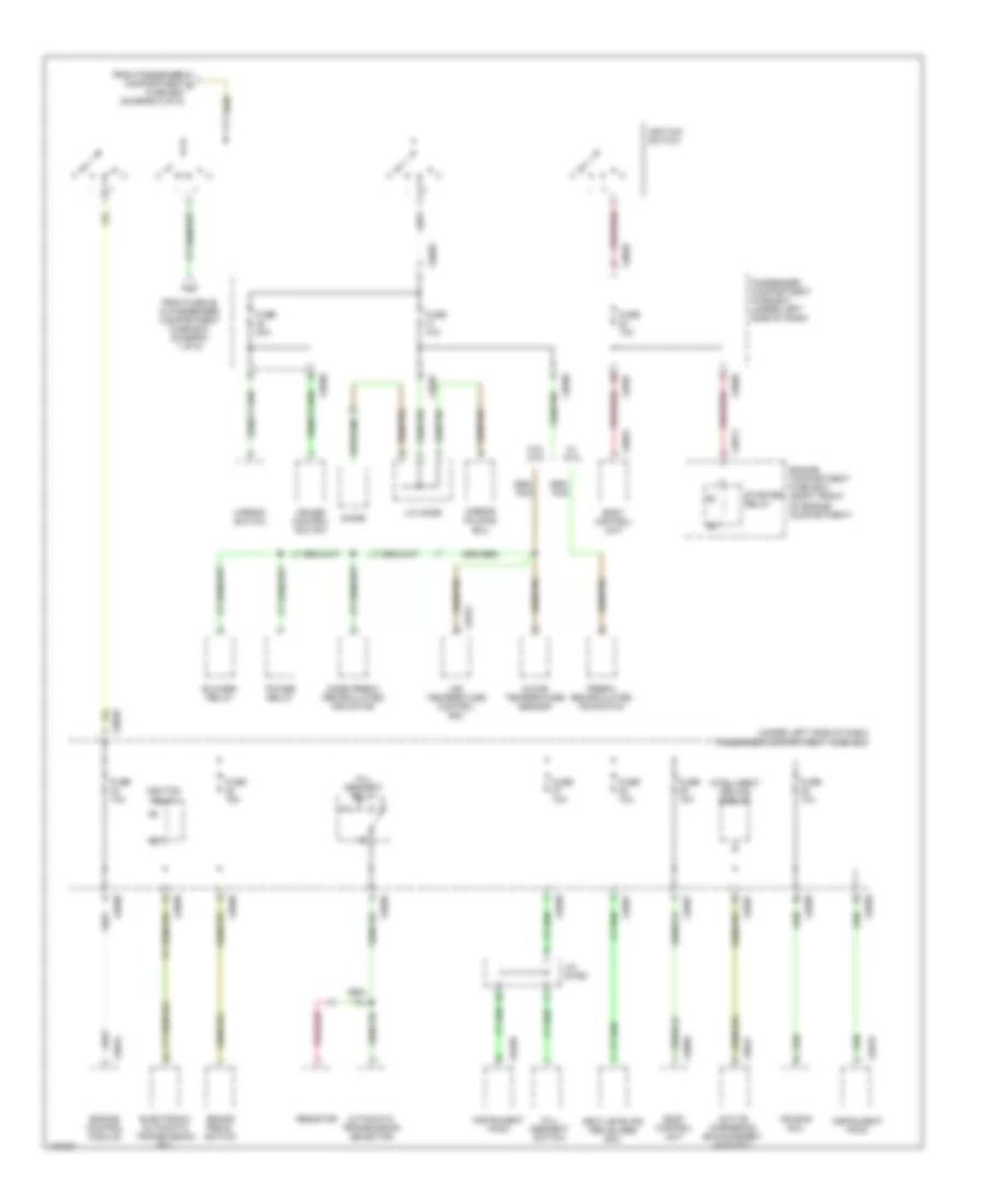 Power Distribution Wiring Diagram 4 of 5 for Land Rover Discovery HSE 2003