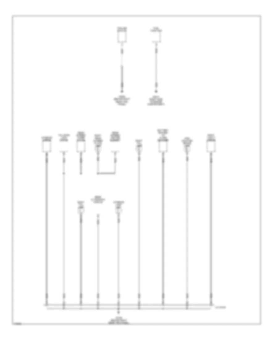 Ground Distribution Wiring Diagram (5 of 5) for Land Rover Discovery S 2003