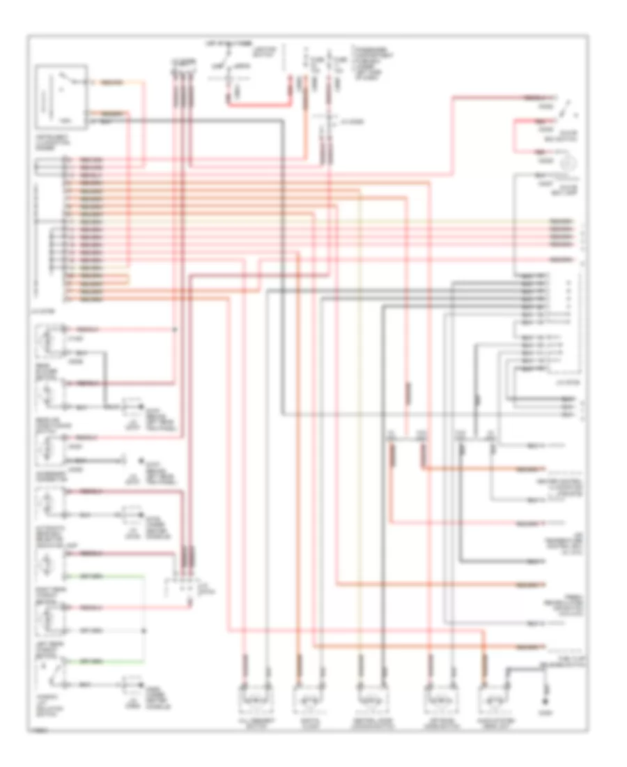 Instrument Illumination Wiring Diagram (1 of 2) for Land Rover Discovery S 2003