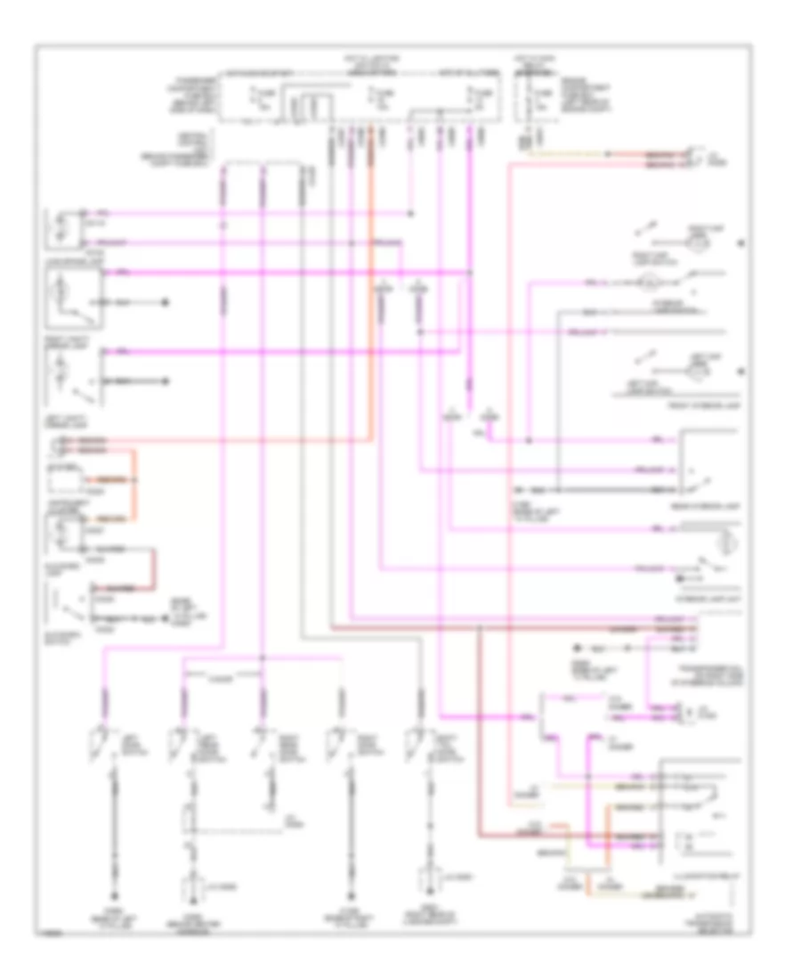 Courtesy Lamps Wiring Diagram for Land Rover Freelander HSE 2003