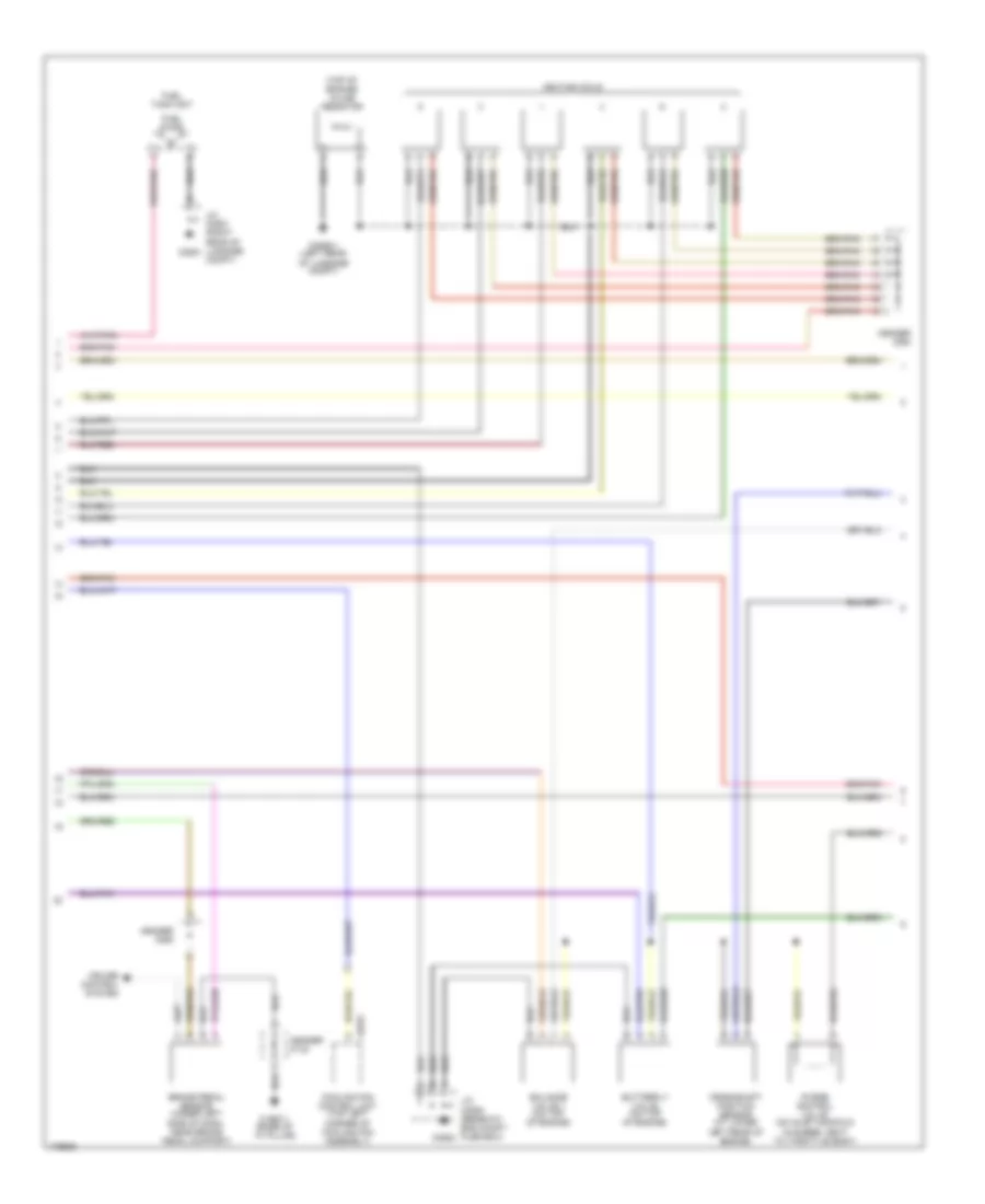 2.5L, Engine Performance Wiring Diagram (2 of 3) for Land Rover Freelander S 2003