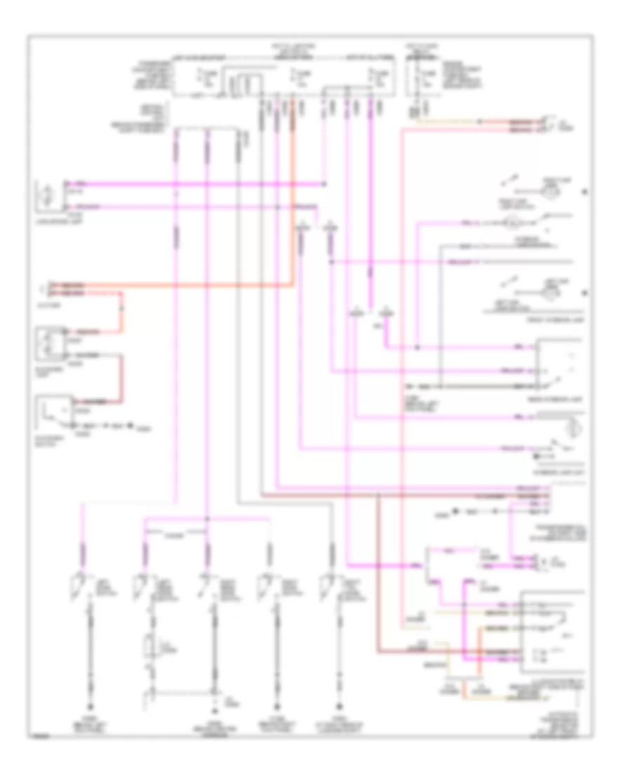 Courtesy Lamps Wiring Diagram for Land Rover Freelander HSE 2004