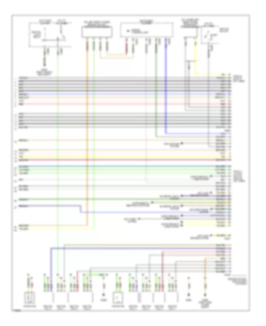 4.4L, Engine Performance Wiring Diagram (4 of 4) for Land Rover Range Rover Westminster 2004
