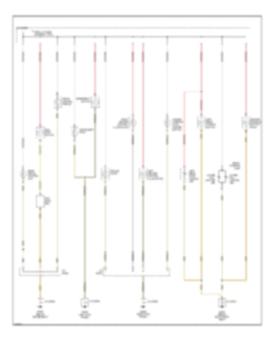 Instrument Illumination Wiring Diagram 2 of 2 for Land Rover Range Rover Westminster 2004