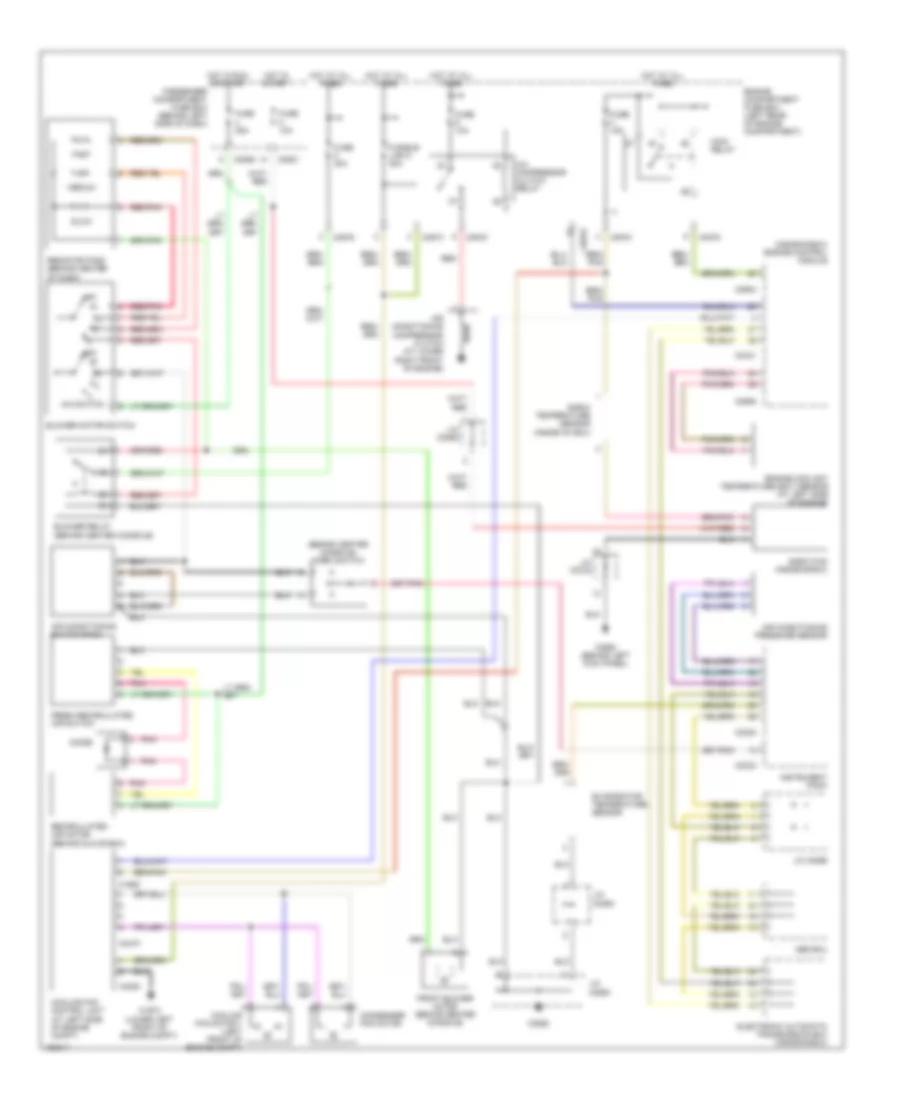 Manual AC Wiring Diagram for Land Rover Freelander SE 2005