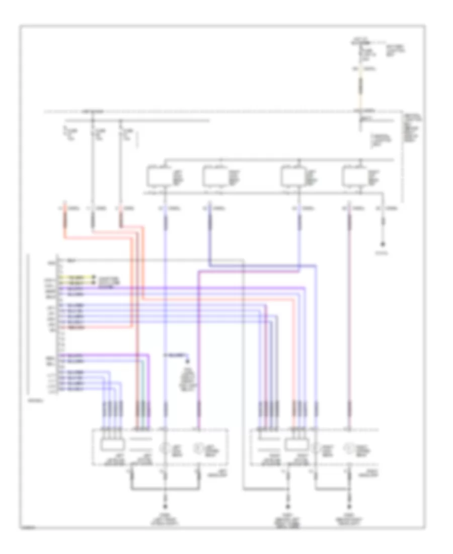 Headlamps Wiring Diagram with Adaptive Lamp Monitor 2 of 2 for Land Rover Discovery 3 HSE 2005