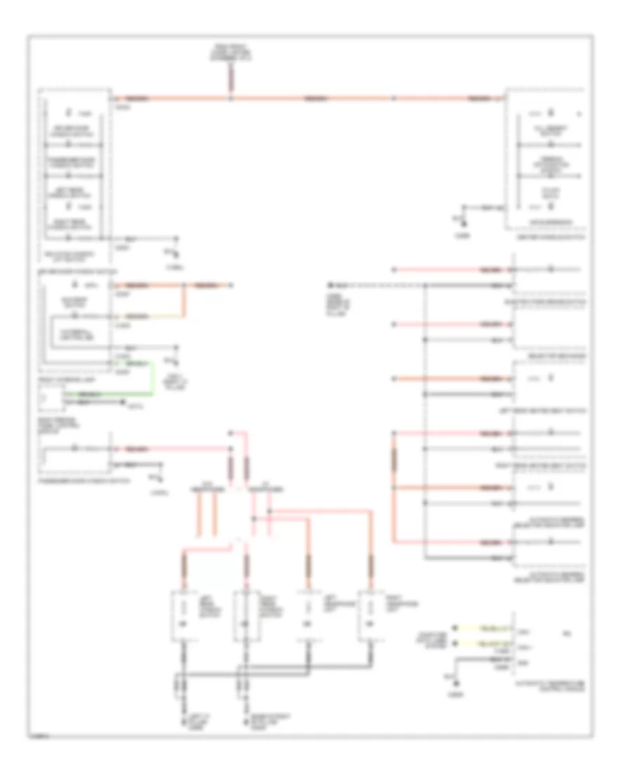 Instrument Illumination Wiring Diagram 2 of 2 for Land Rover Discovery 3 HSE 2005