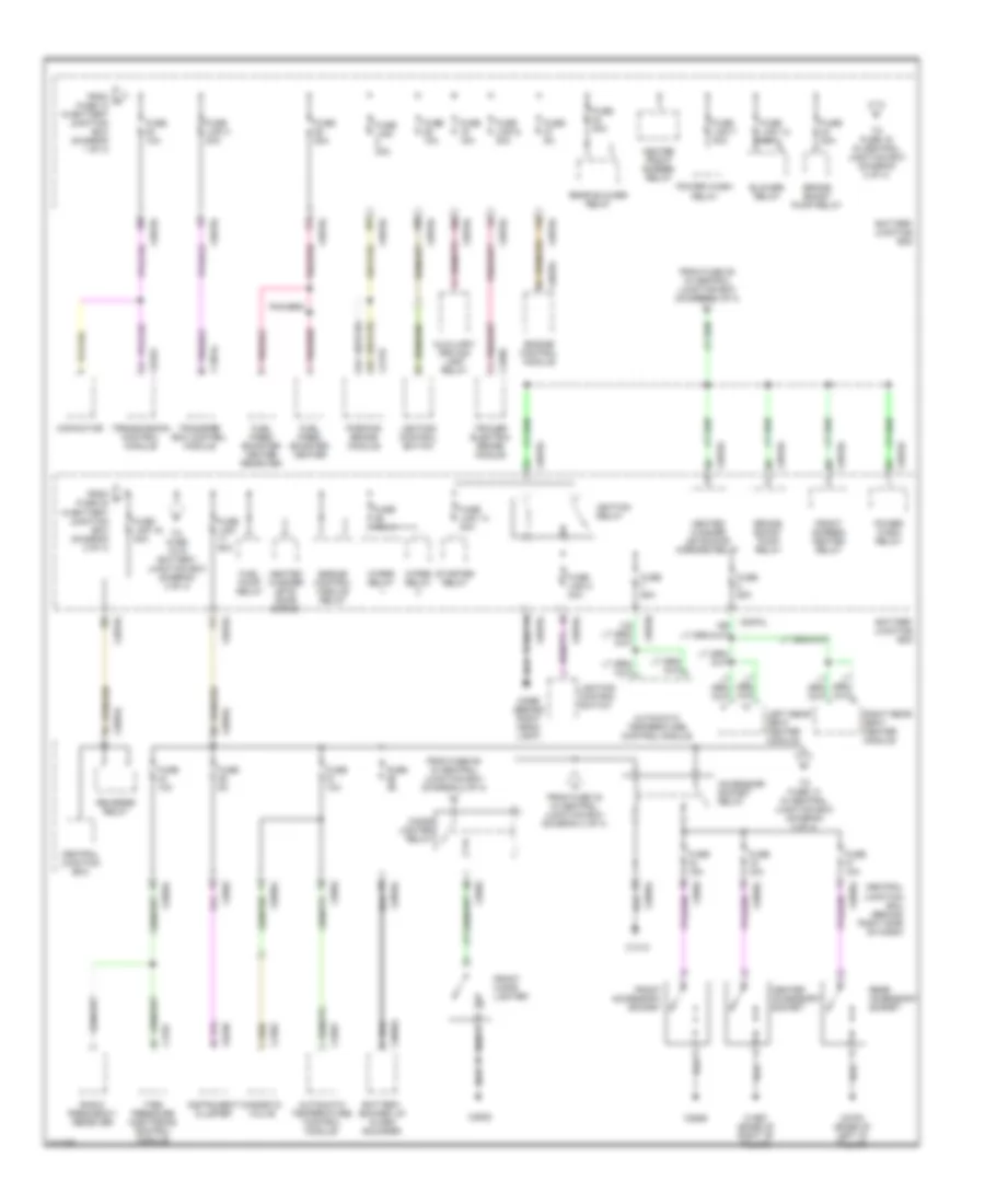 Power Distribution Wiring Diagram 2 of 4 for Land Rover Discovery 3 HSE 2005