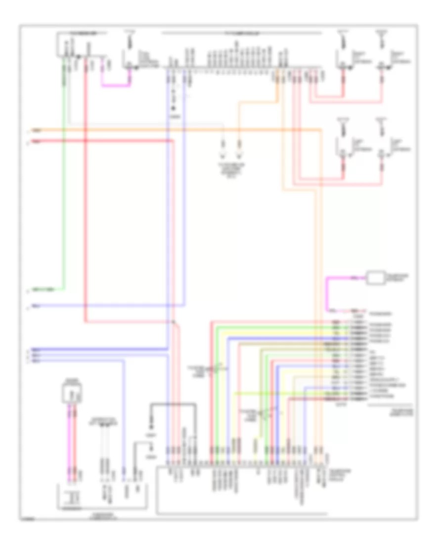 Radio Wiring Diagram High Line 2 of 3 for Land Rover Discovery 3 HSE 2005