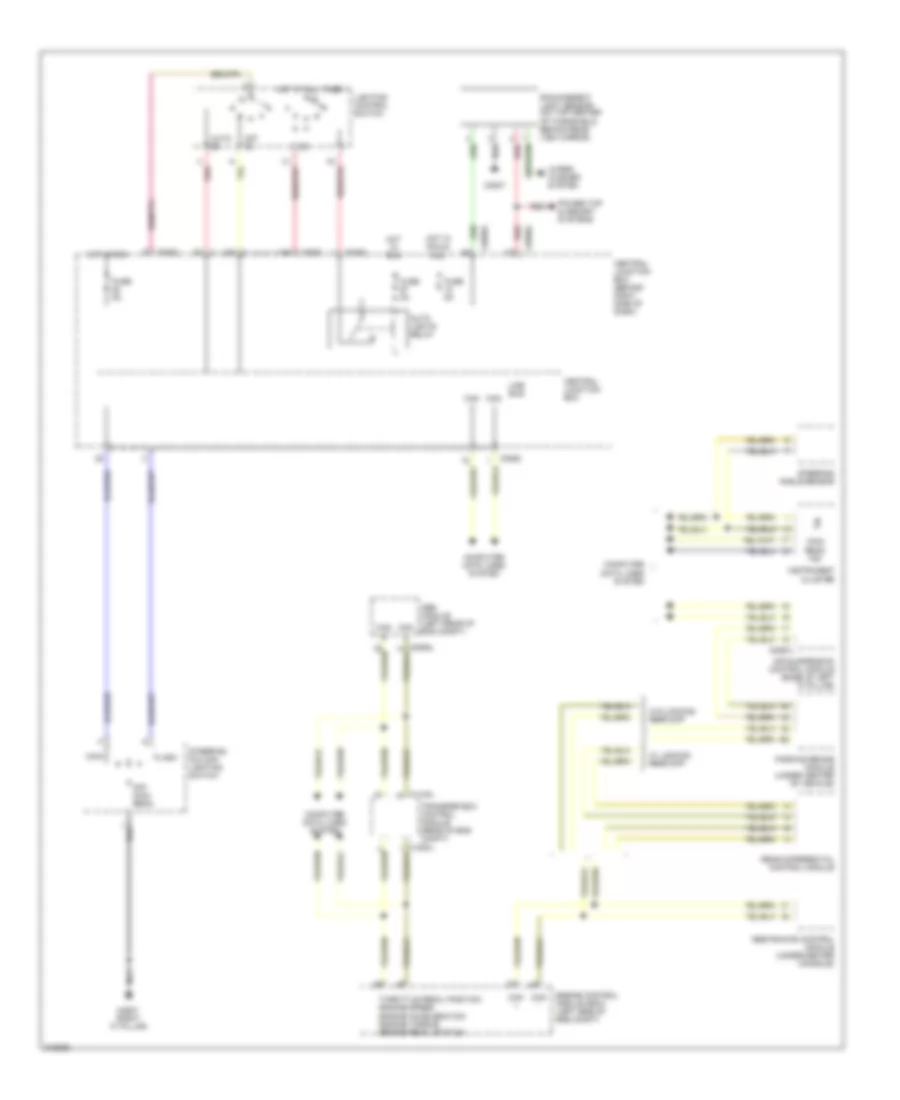 Headlamps Wiring Diagram, with Adaptive Lamp Monitor (1 of 2) for Land Rover Discovery 3 SE 2005