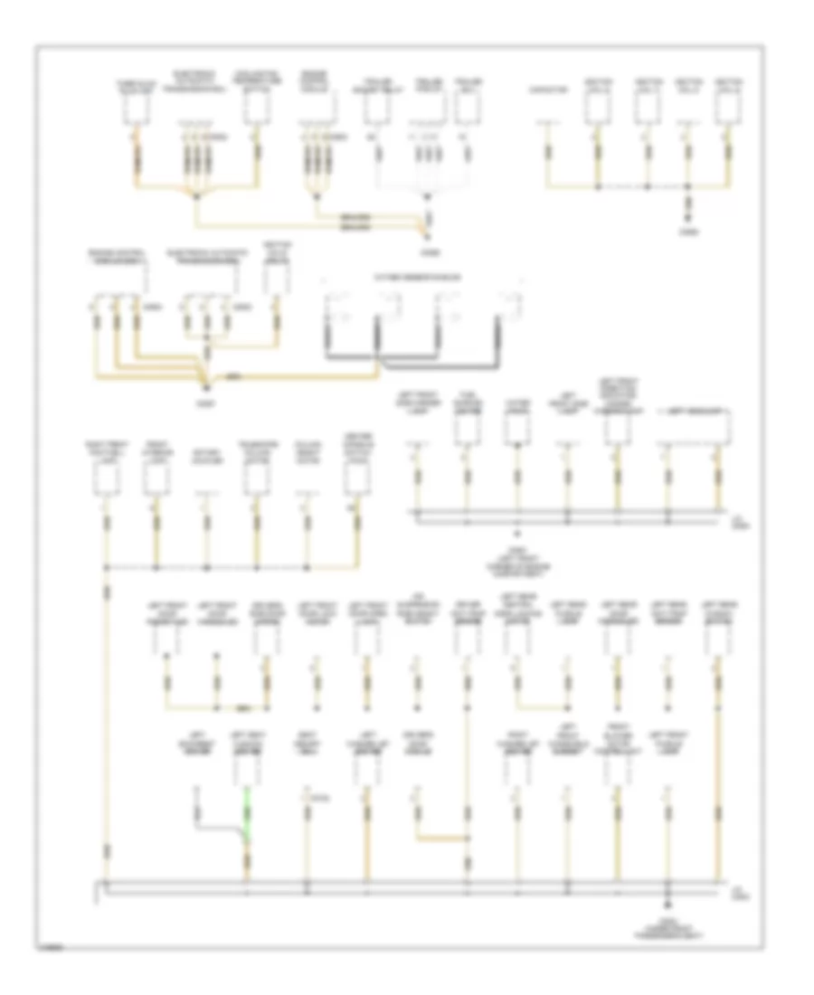 Ground Distribution Wiring Diagram (3 of 4) for Land Rover Range Rover HSE 2005