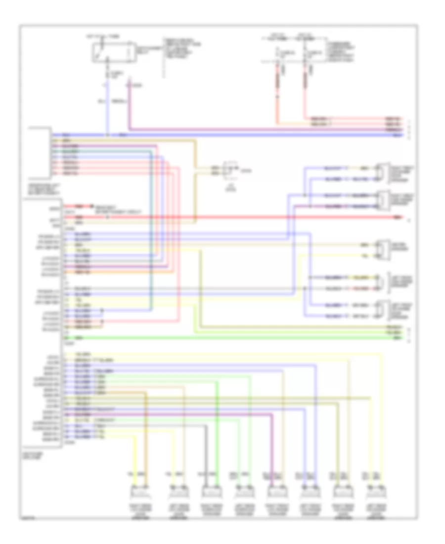 Radio Wiring Diagram 1 of 2 for Land Rover Range Rover HSE 2005