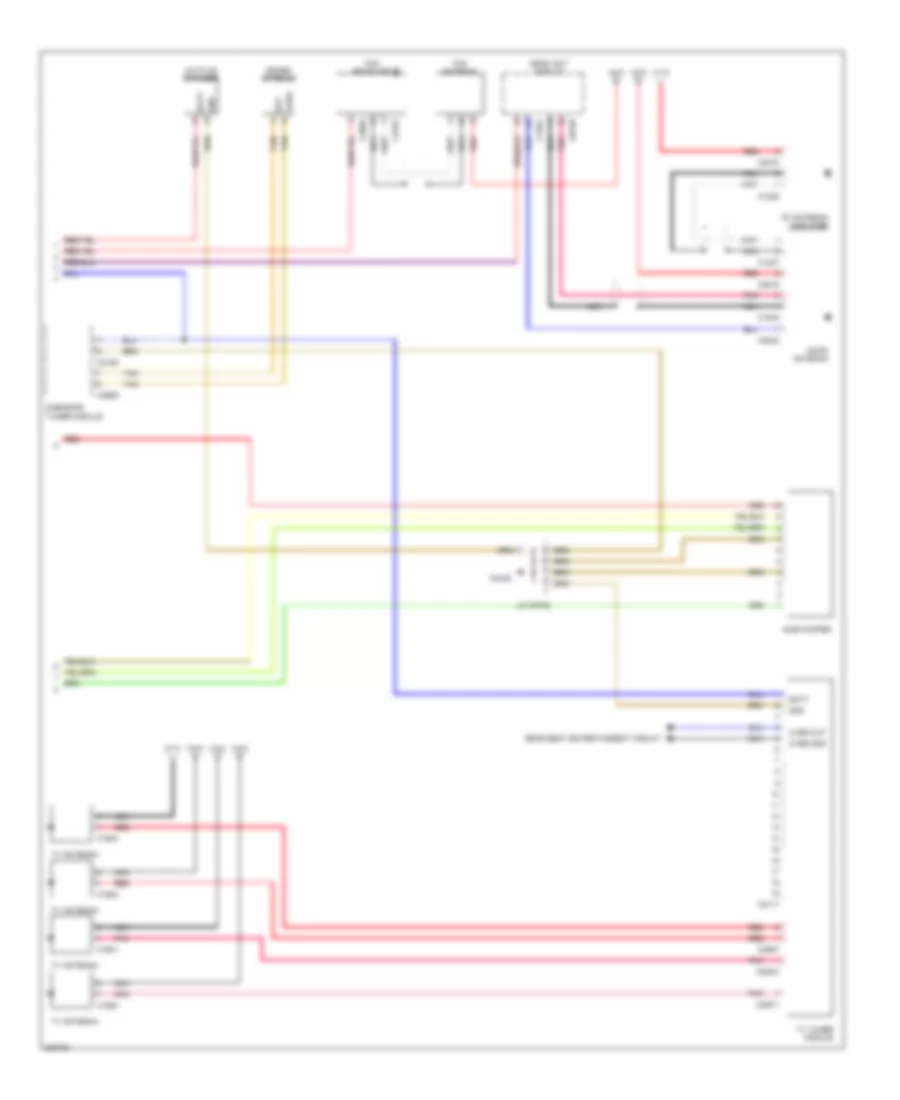Radio Wiring Diagram 2 of 2 for Land Rover Range Rover HSE 2005
