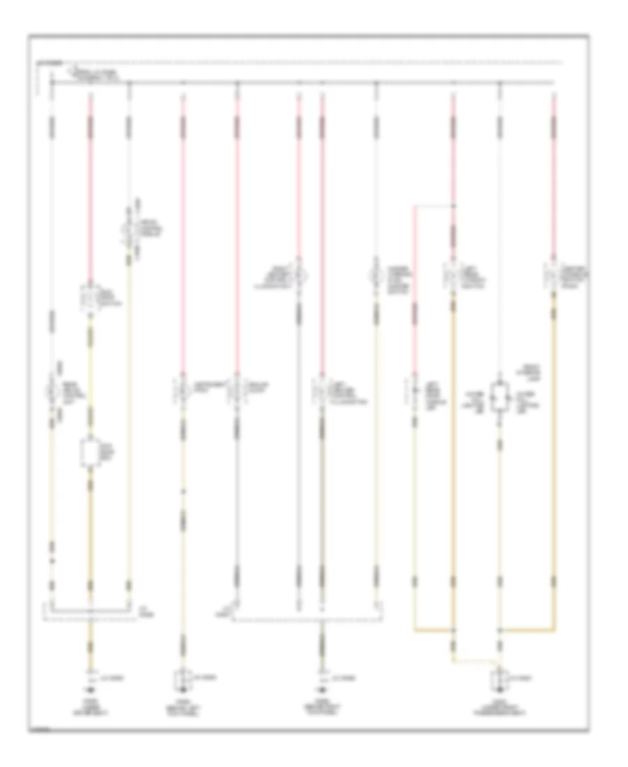 Instrument Illumination Wiring Diagram (2 of 2) for Land Rover Range Rover Westminster 2005