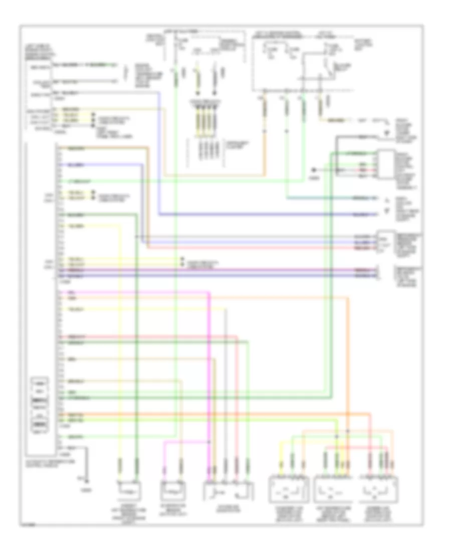 Automatic A C Wiring Diagram with TSD for Land Rover Discovery 3 2006