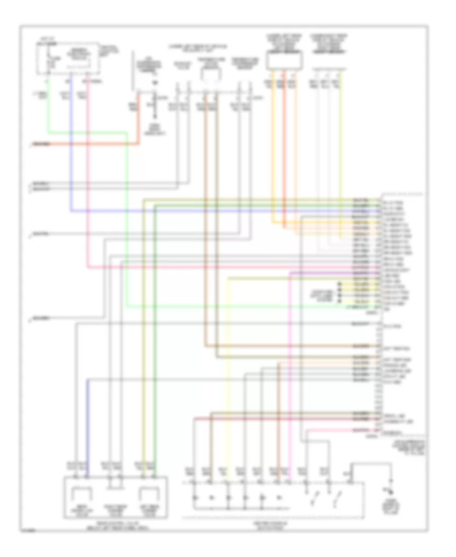 Electronic Suspension Wiring Diagram (2 of 2) for Land Rover Discovery 3 2006