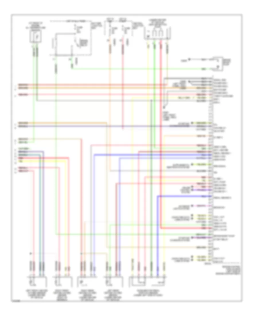 4.0L, Engine Performance Wiring Diagram (4 of 4) for Land Rover Discovery 3 2006
