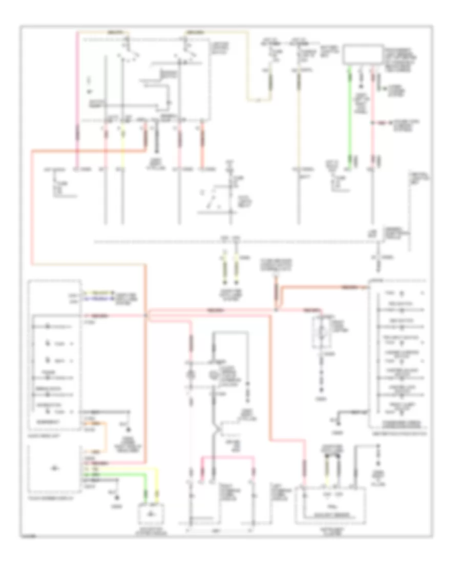 Instrument Illumination Wiring Diagram 1 of 2 for Land Rover Discovery 3 2006