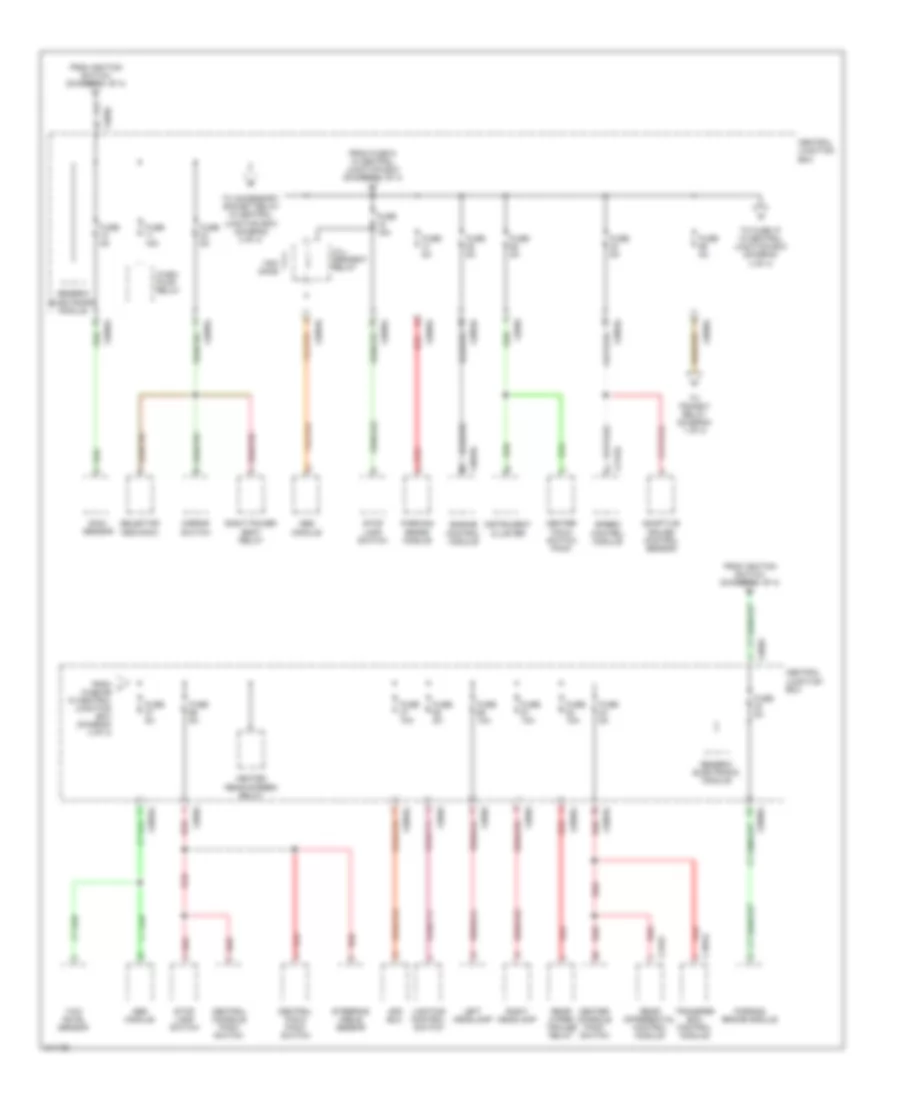 Power Distribution Wiring Diagram 4 of 4 for Land Rover Discovery 3 2006