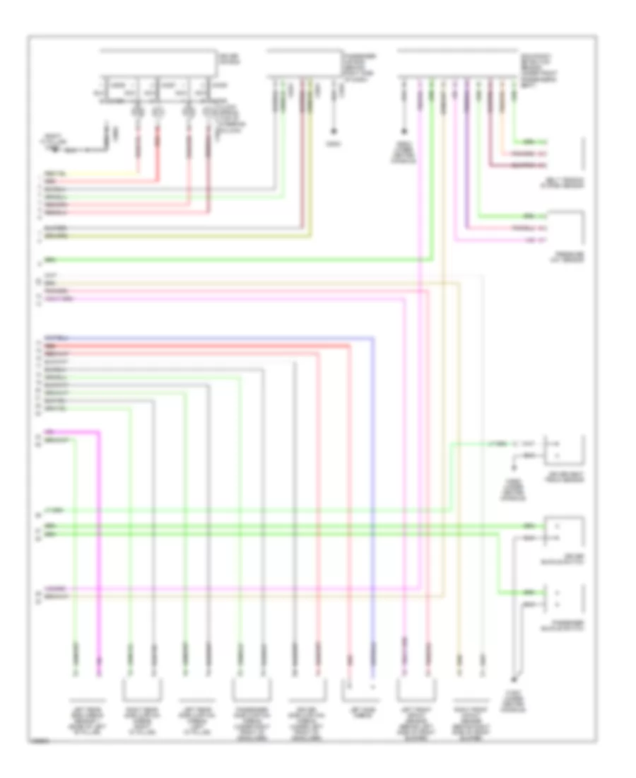 Supplemental Restraints Wiring Diagram (2 of 2) for Land Rover Discovery 3 2006