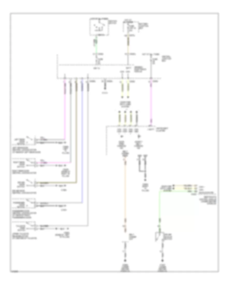 Warning Systems Wiring Diagram for Land Rover Discovery 3 2006