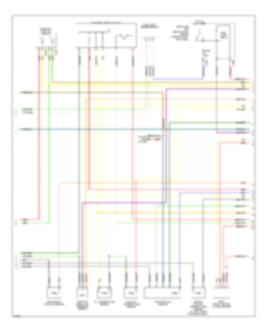 4.2L, Engine Performance Wiring Diagram (2 of 4) for Land Rover Range Rover HSE 2006