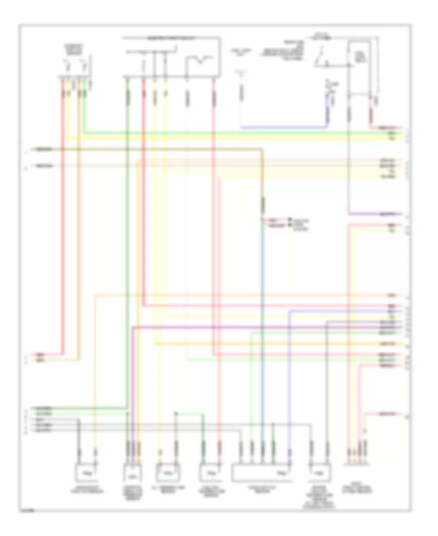 4.4L, Engine Performance Wiring Diagram (2 of 4) for Land Rover Range Rover HSE 2006