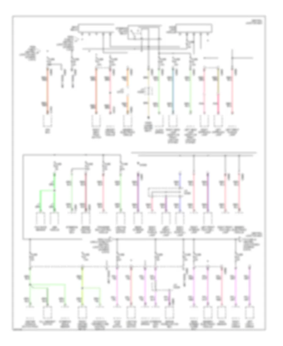 Power Distribution Wiring Diagram 4 of 6 for Land Rover Range Rover HSE 2006