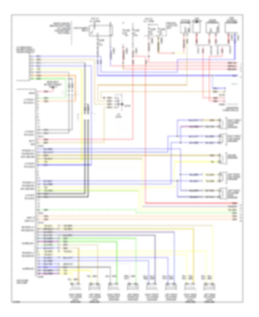 Radio Wiring Diagram 1 of 2 for Land Rover Range Rover HSE 2006