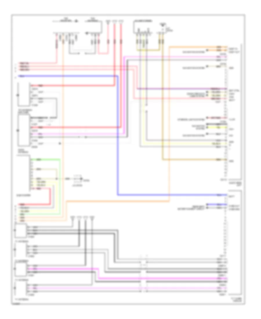 Radio Wiring Diagram 2 of 2 for Land Rover Range Rover HSE 2006