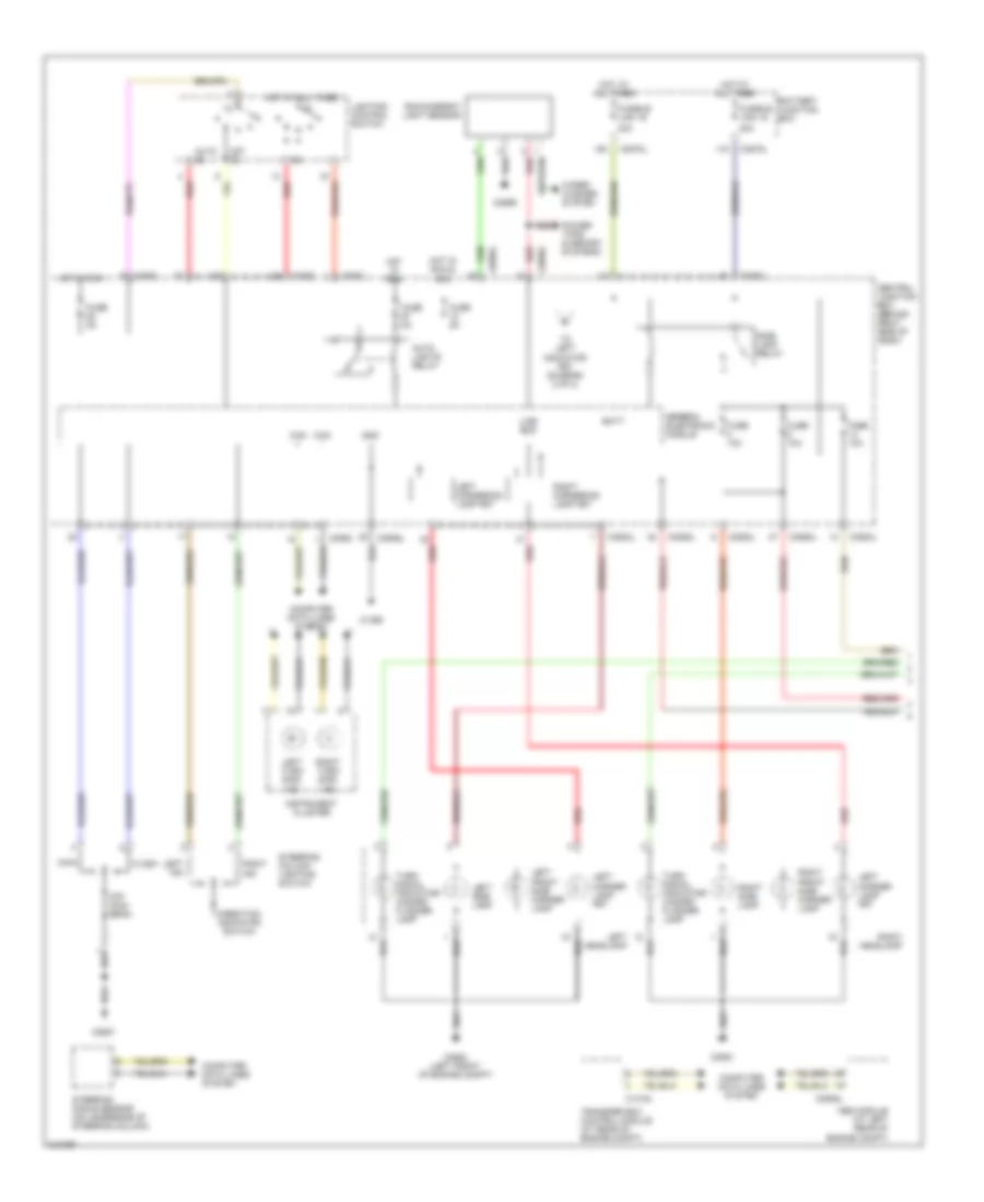 Exterior Lamps  Trailer connector Wiring Diagram 1 of 2 for Land Rover Range Rover Sport HSE 2006