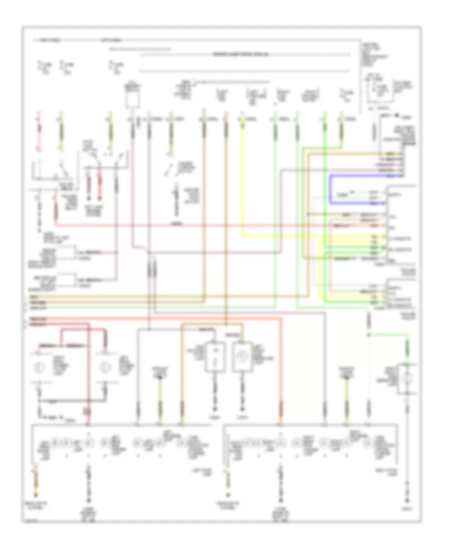 Exterior Lamps  Trailer connector Wiring Diagram 2 of 2 for Land Rover Range Rover Sport HSE 2006
