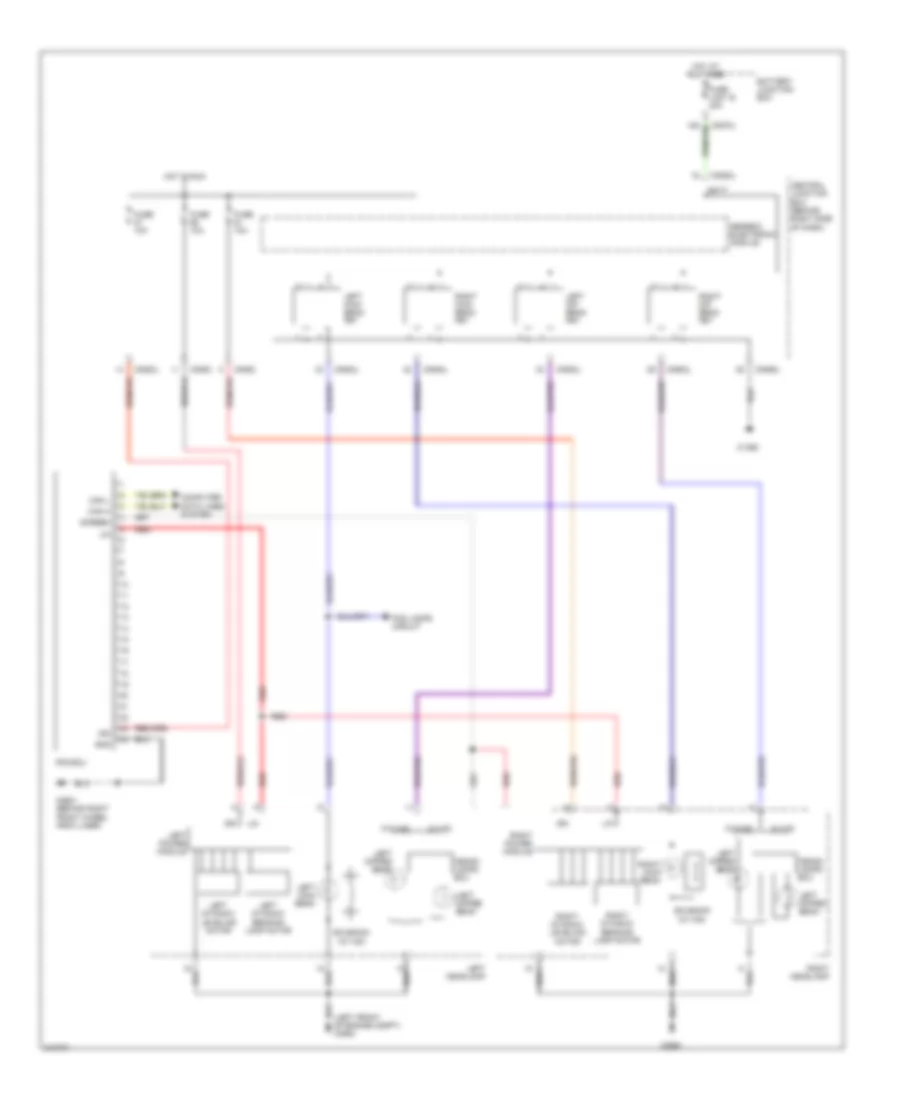 Headlamps Wiring Diagram with Adaptive Lamp Monitor 2 of 2 for Land Rover Range Rover Sport HSE 2006