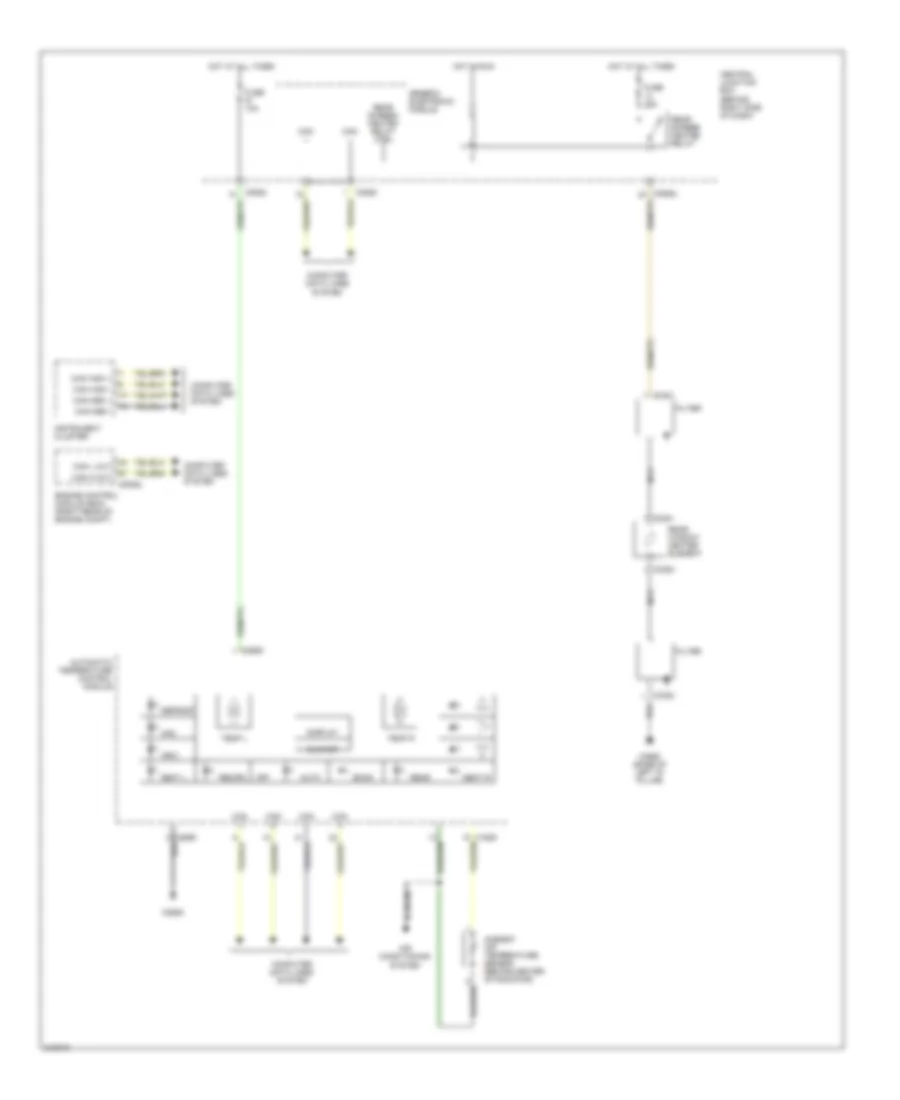 Rear Defogger Wiring Diagram for Land Rover Range Rover Sport Supercharged 2006