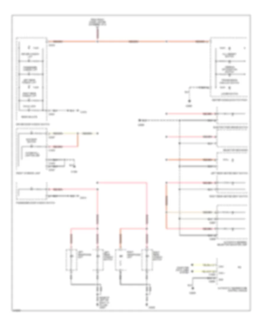 Instrument Illumination Wiring Diagram 2 of 2 for Land Rover Range Rover Sport Supercharged 2006